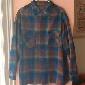 VINTAGE 1960s PENDLETON BOARD SHIRT